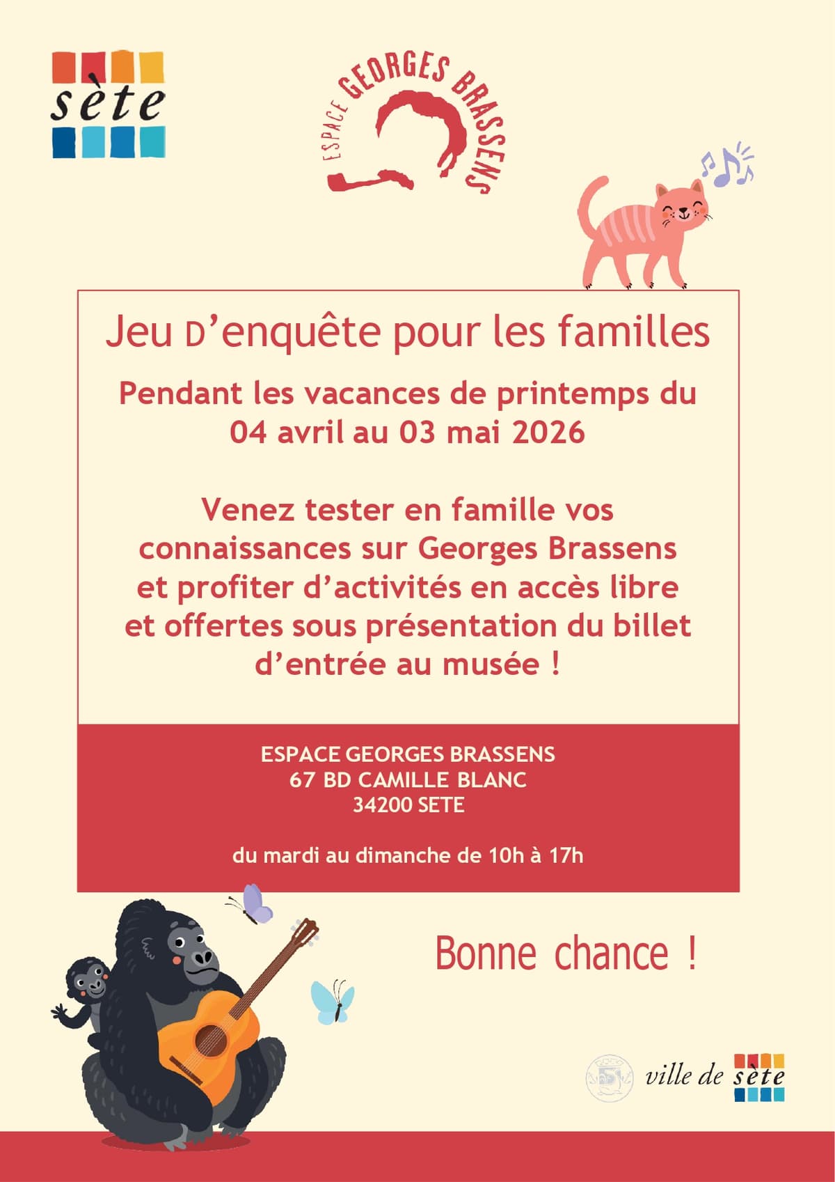 JEU D'ENQUÉTE POUR LES FAMILLES